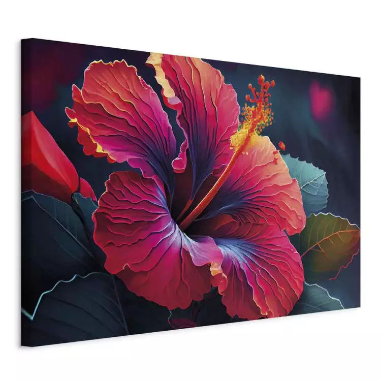 Exotic Flower - Colorful Floristic Motif in Close-up