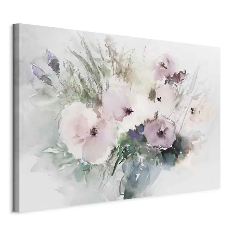 Bouquet of Flowers - Floral Composition Painted With Watercolor