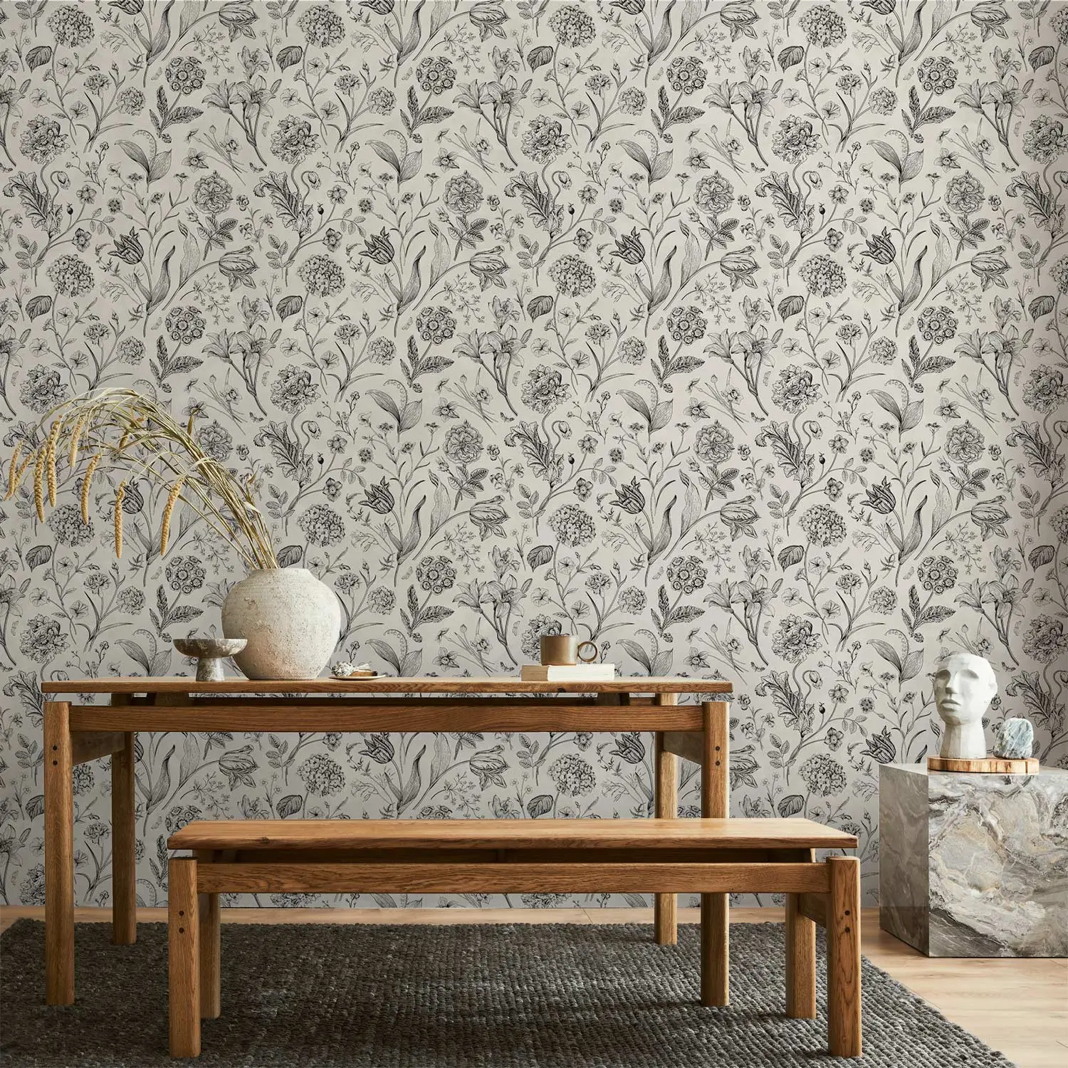 vintage arthouse wallpaper