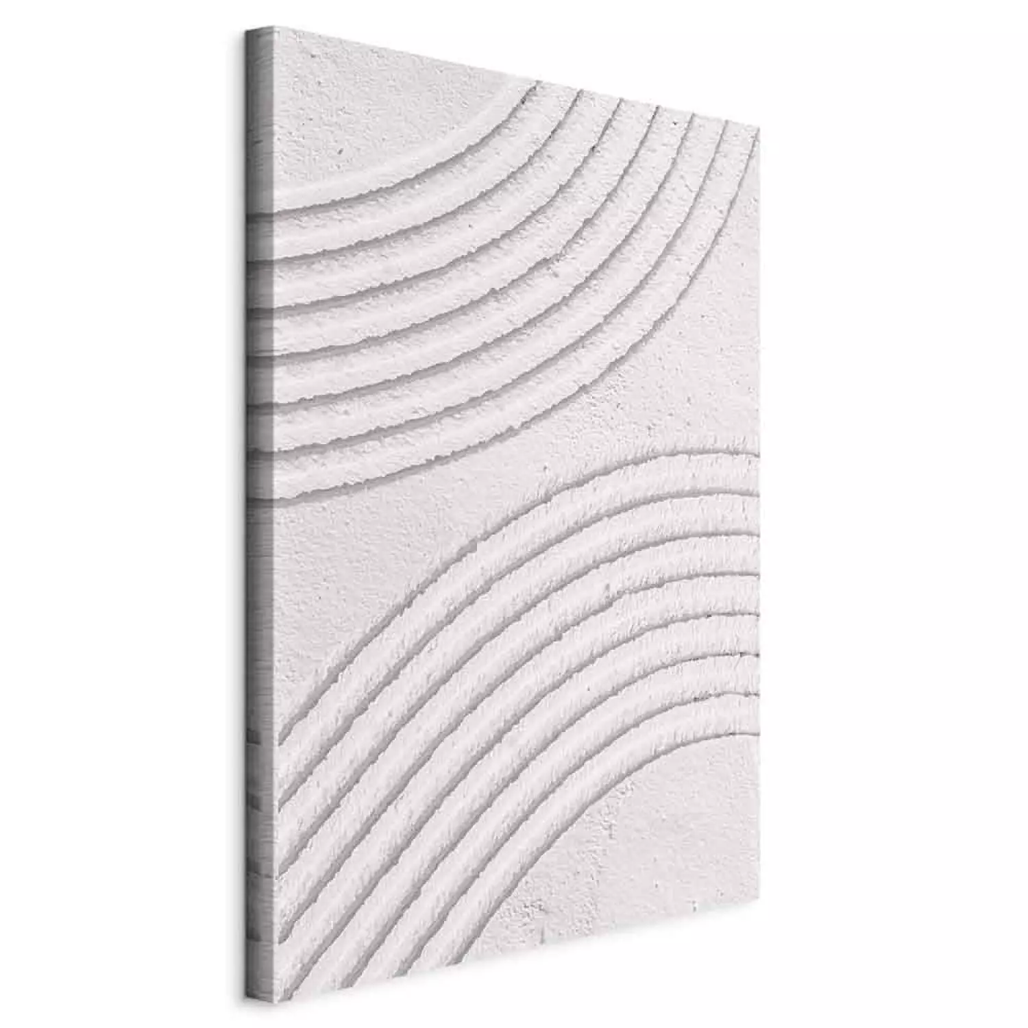 Canvas Structural Patterns - Rounded Elements Carved in Cement