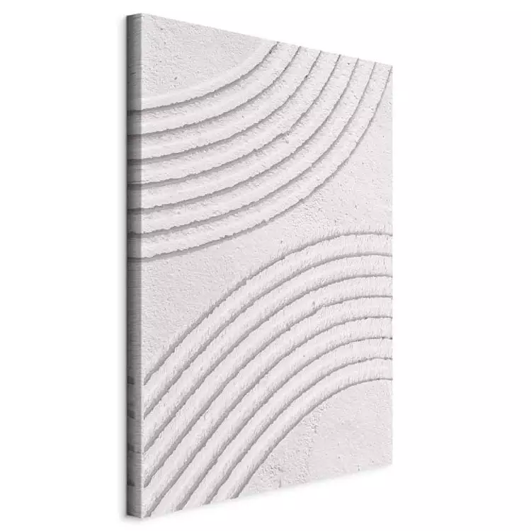 Structural Patterns - Rounded Elements Carved in Cement