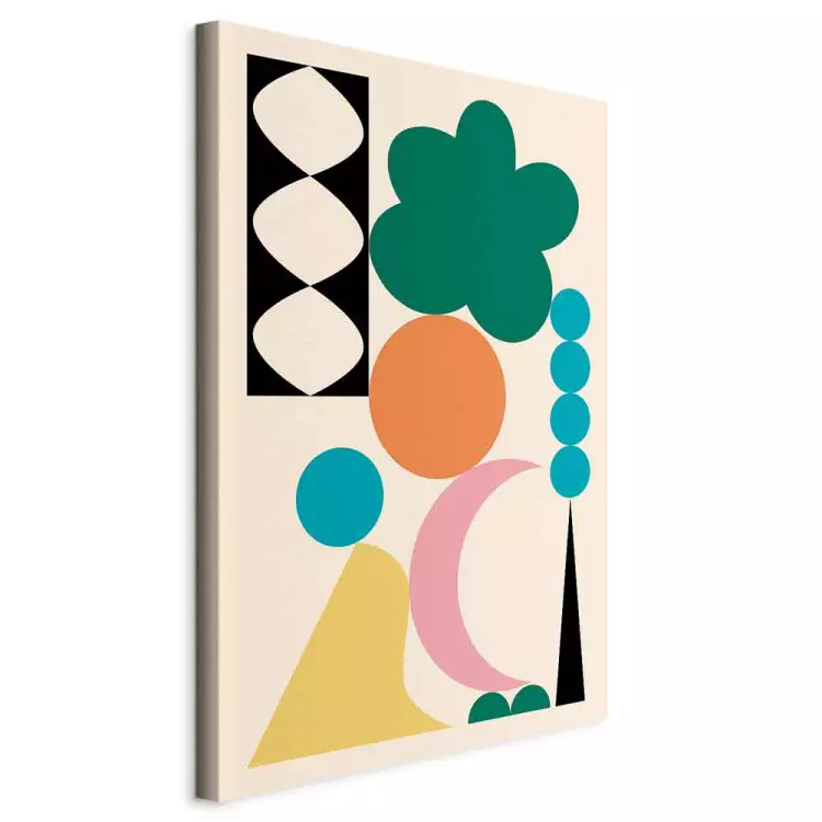 Colorful Composition - Arrangement of Colorful Abstract Elements