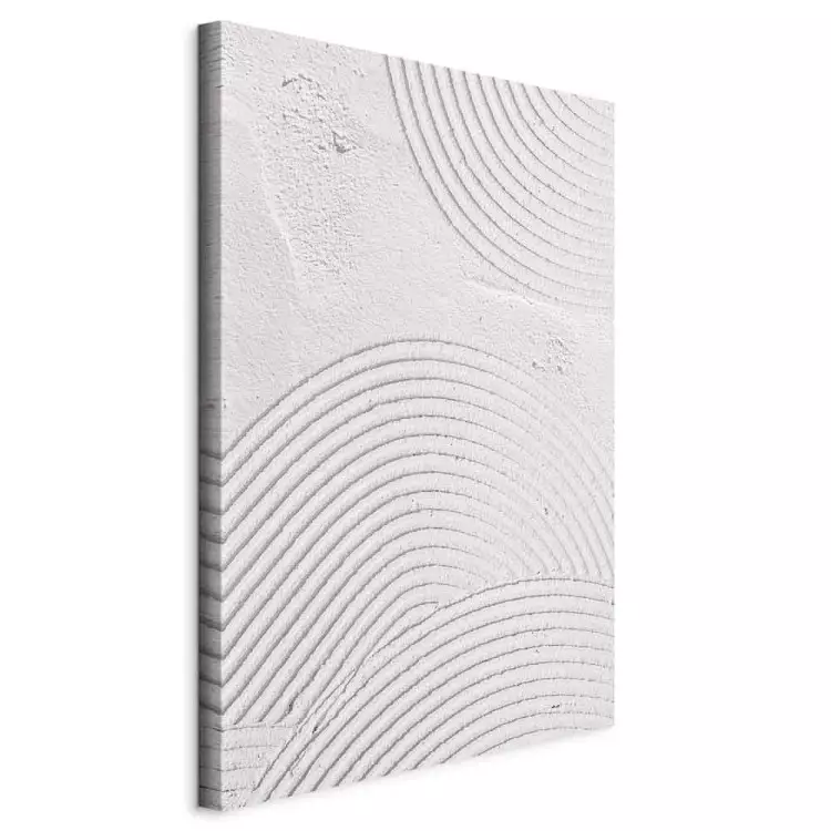 Grooves - Abstract Patterns in Cement With Organic Shapes
