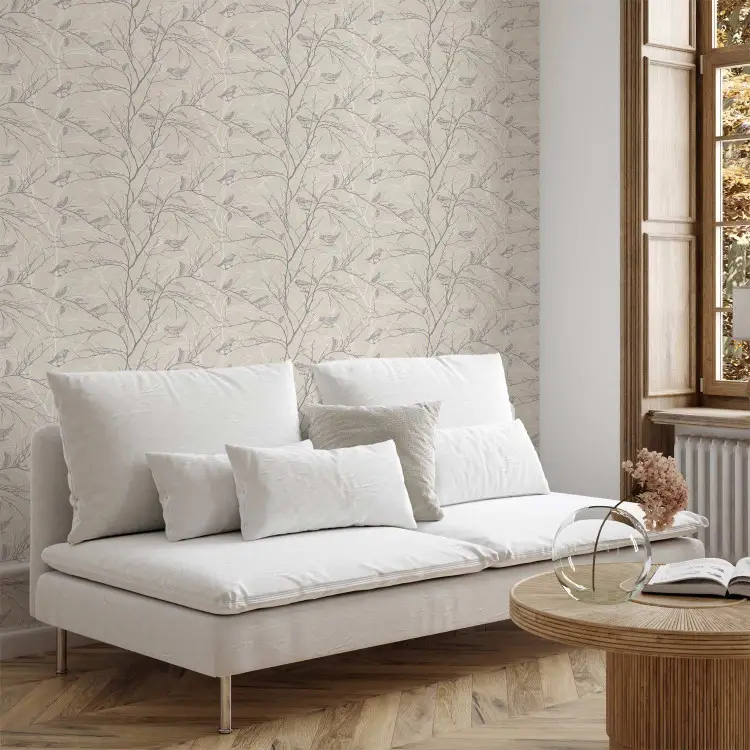 wallpaper living room b&q