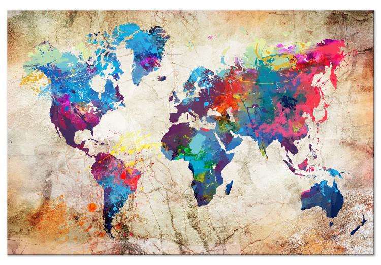 Large canvas print Maps: Urban Style [Large Format]