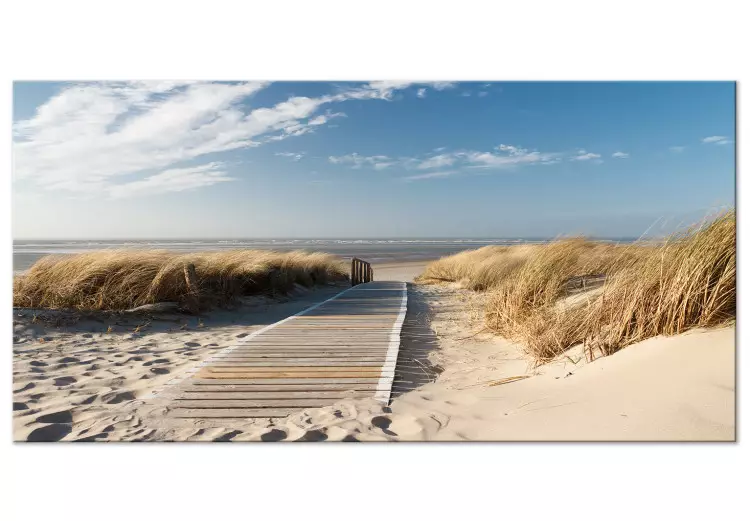 Large canvas print Beach Pathway II [Large Format]