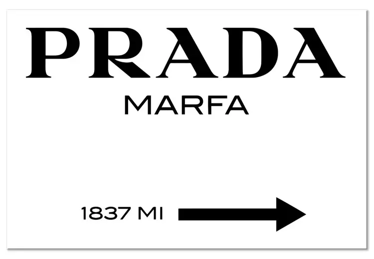 Large XXL print Prada Marfa - bimago