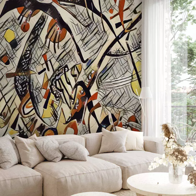 Musical Abstraction - A Composition in the Style of Wassily Kandinsky