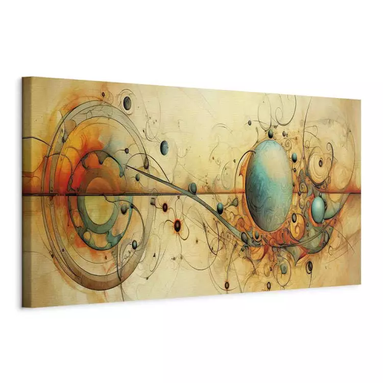 Abstract Pattern - Composition in the Style of Leonardo Da Vinci