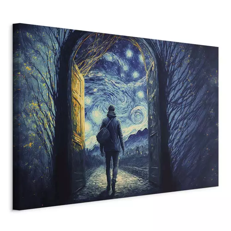 Passing Through the Gate - Abstraction Inspired by the Work of Van Gogh