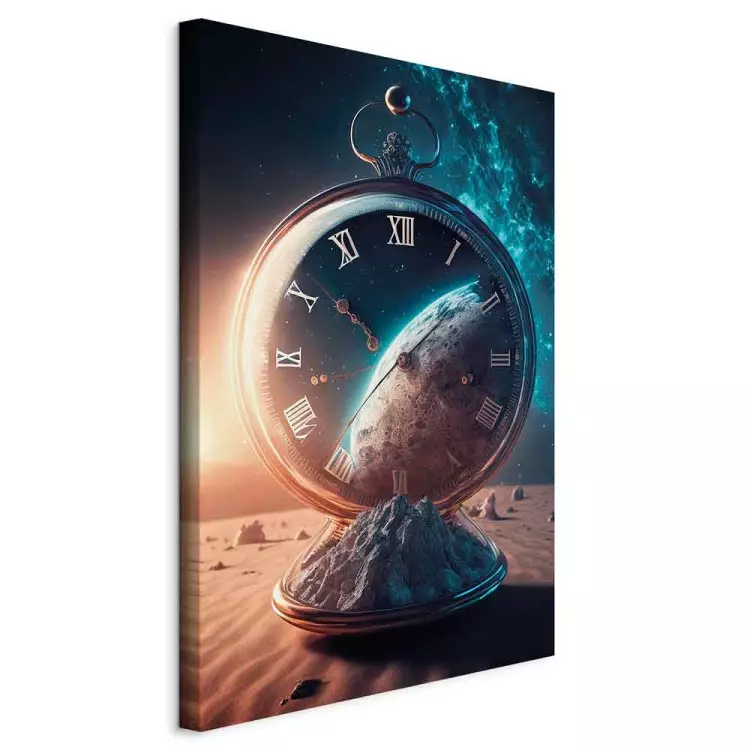 Planetary Clock - Abstraction With a Time and Space Motif