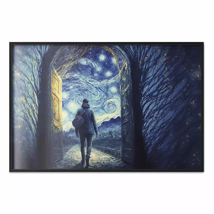 Gateway to the Night World - Abstraction Inspired by the Work of Van Gogh
