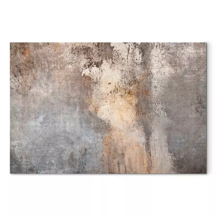 Canvas Worn Rust - Abstract Texture in Sepia and Gray Colors