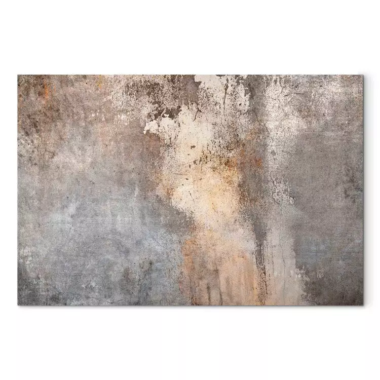 Rubbed Rust - Abstract Structures in Brown and Gray Colors