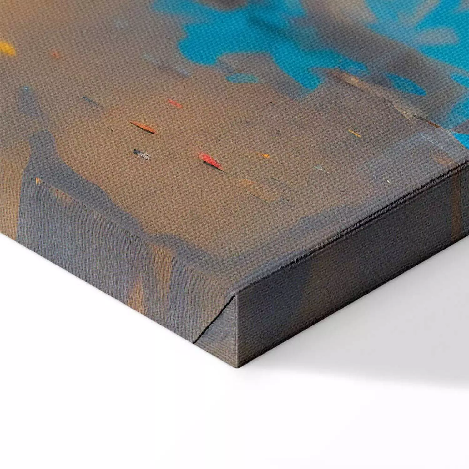 Canvas Meeting AI - Futuristic Colorful Graffiti in the Style of Banksy