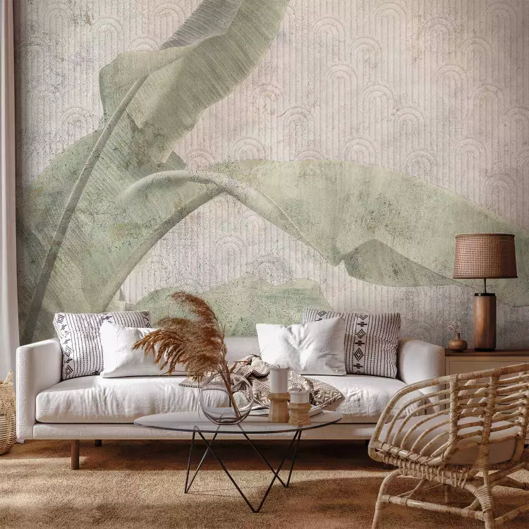 Tropical Leaves - Exotic Plants in Muted Green Colors