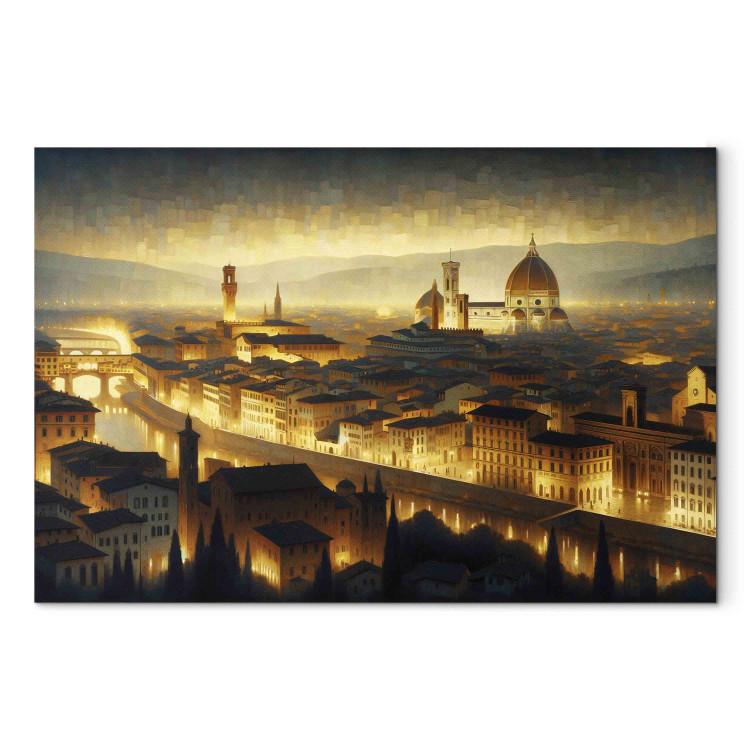 Canvas Panoramic View of the City of Art and History