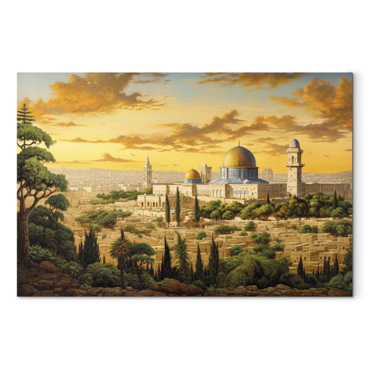 Canvas Jerusalem - Artistic Vision of Historic Streets and Buildings