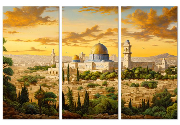 Canvas Jerusalem - Artistic Reflection of the Ancient City
