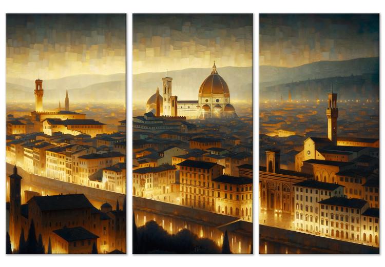 Canvas Florence - View of the City of Renaissance and Art