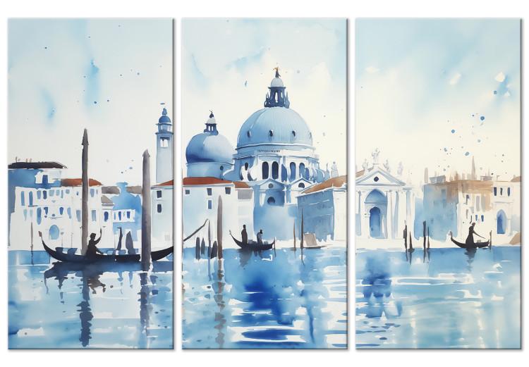 Canvas Venice - Picturesque Canals and Architecture in Daylight