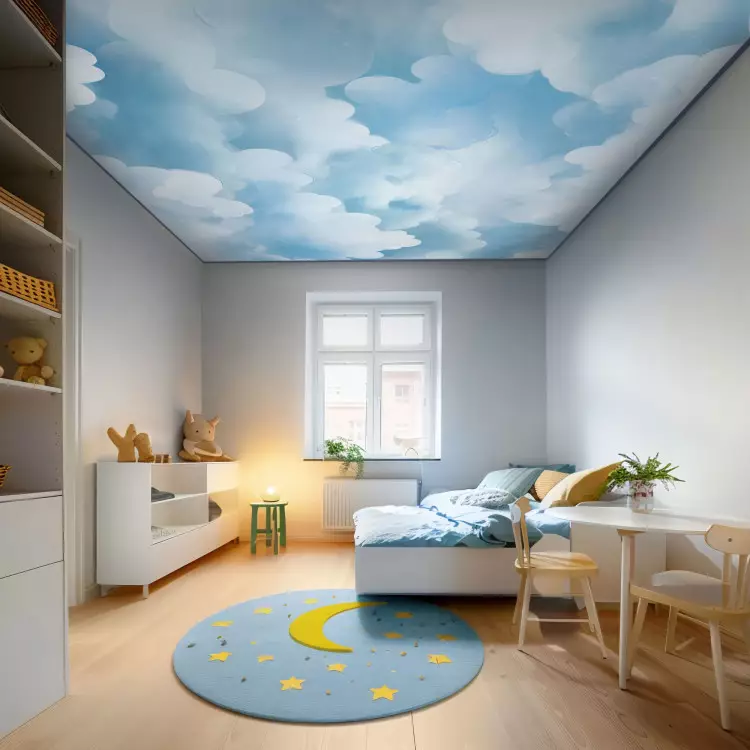 Sky and Clouds - Blue Theme for Children in Illustrative Style