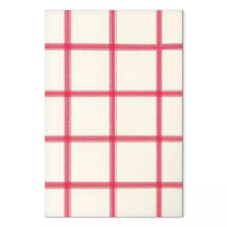 Pastel Pattern - Lines in Shades of Pink Creating a Geometric Network