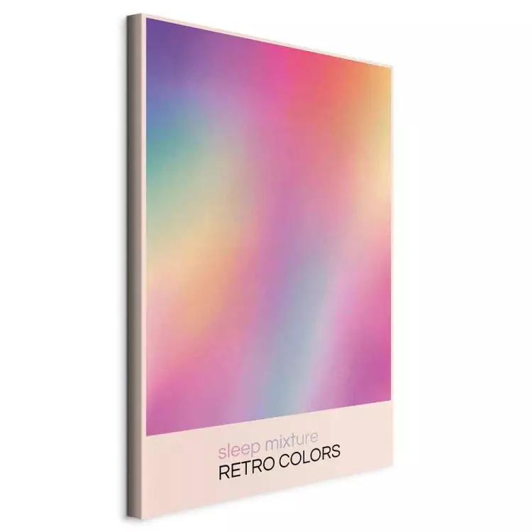Colorful Dream - Abstract Gradient in Retro Style