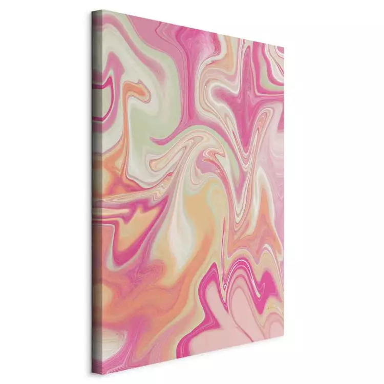 Pink Frenzy - Energetic Pattern in Warm Colors