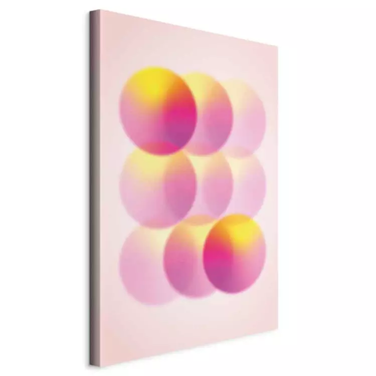 Colorful Bubbles - Pastel Gradients in Circle Forms on Soft Background