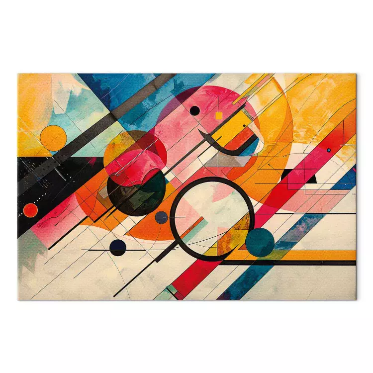 Geometry of Space - A Dynamic Composition Inspired by Kandinsky
