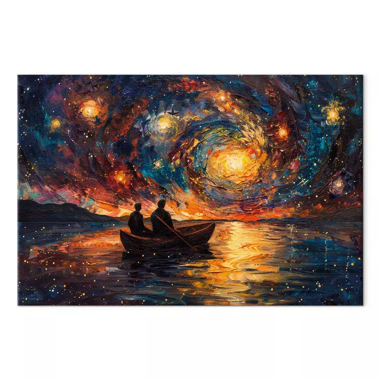 Starry Imagery - Night Cruise Inspired by Van Gogh's Art