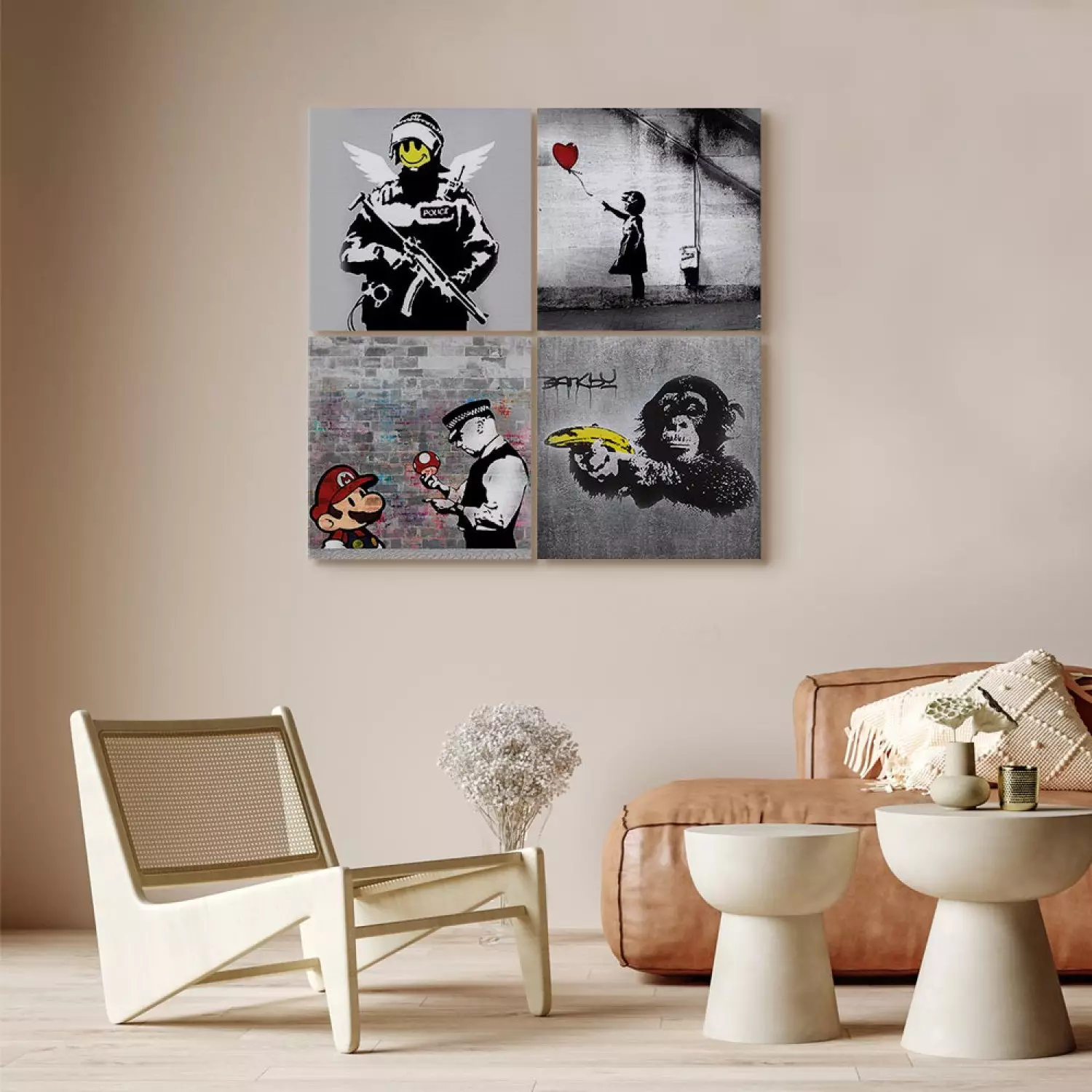 ADAM LISTER  アダムリスター　BANKSY バンクシー　KAWS s-l400.jpg