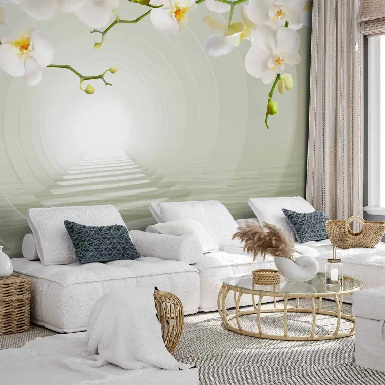 Murando Photo Wallpaper Flowers Orchid 500x 350 Cm/196,8" X 137,8" Non - View #6