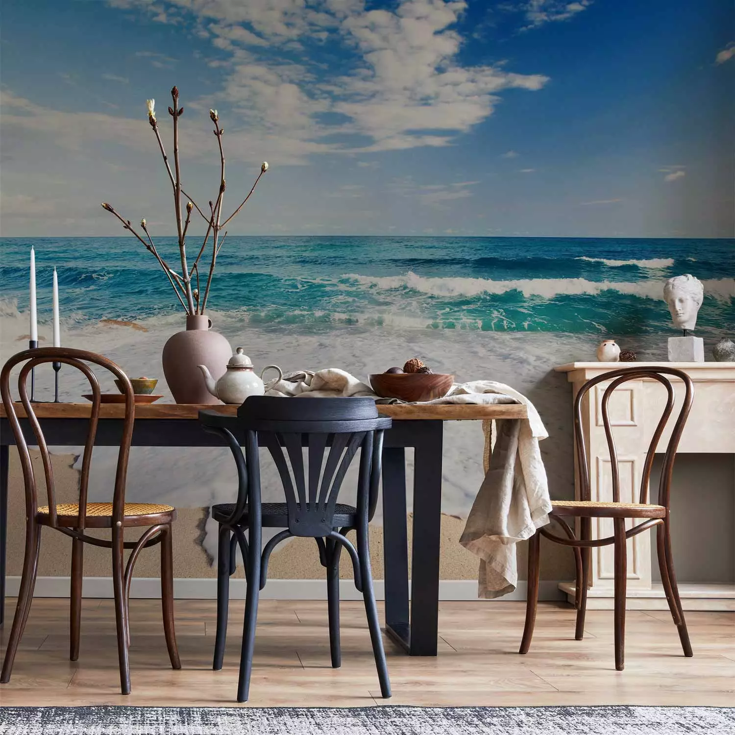 Photo Wallpaper Photo wallpaper – By the sea