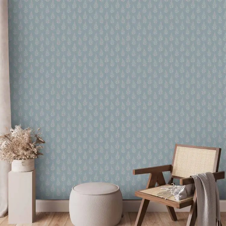 blue waterproof wallpaper
