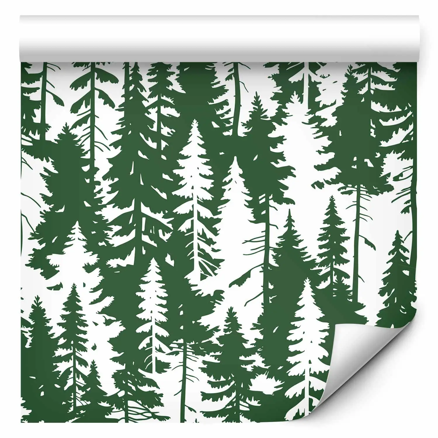 forest pattern wallpaper