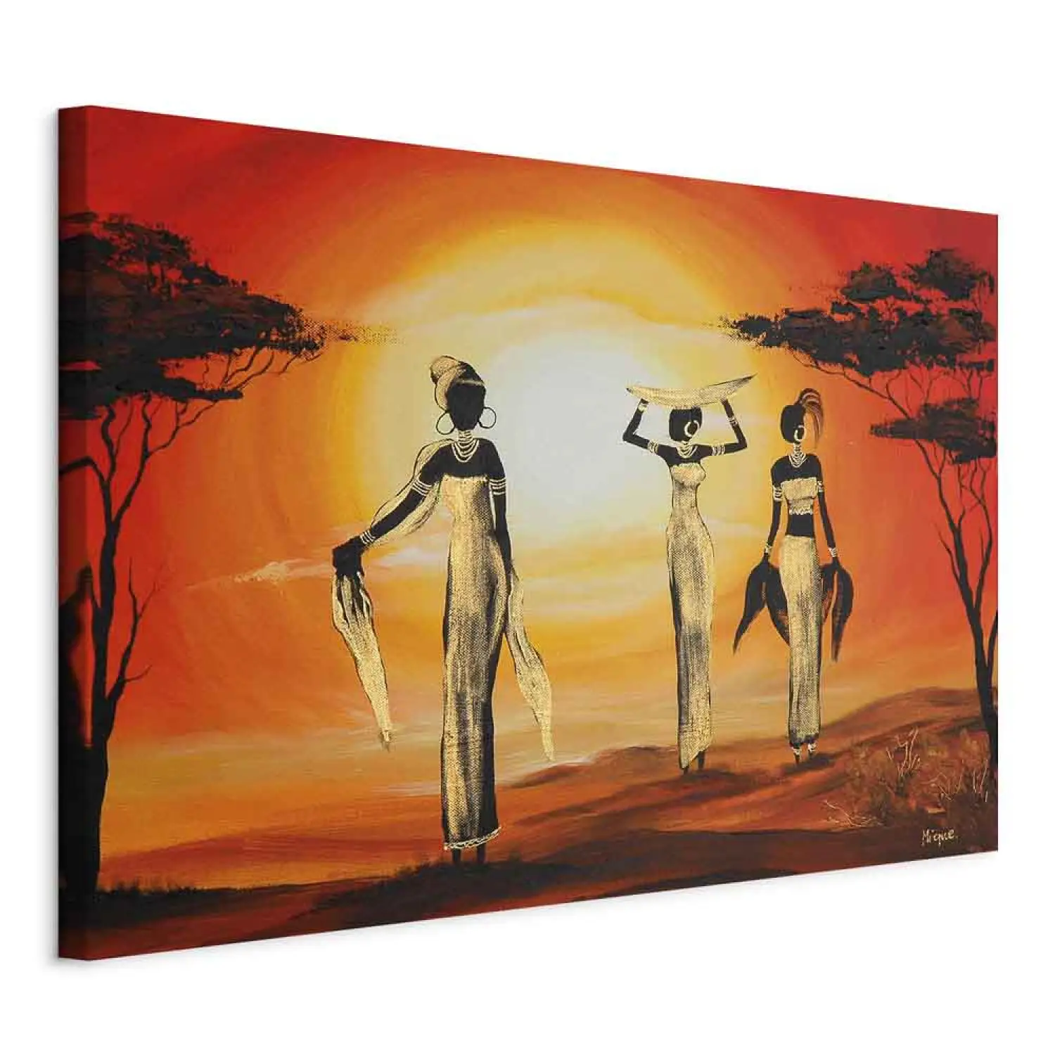 Canvas Painting Beautiful women - bimago