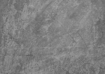 Photo Wallpaper Industrial gray - raw surface with abrasions and streaks Wallpaper Cropper