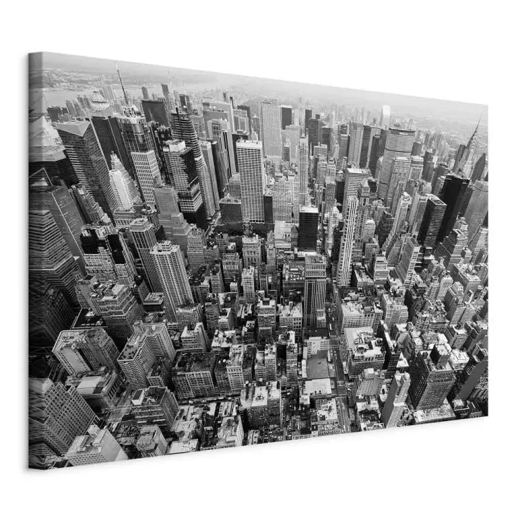 Tableau Toile New York Cityscape - Skyline Manhattan, Prêt à Accrocher, Neuf, Plusieurs Couleurs