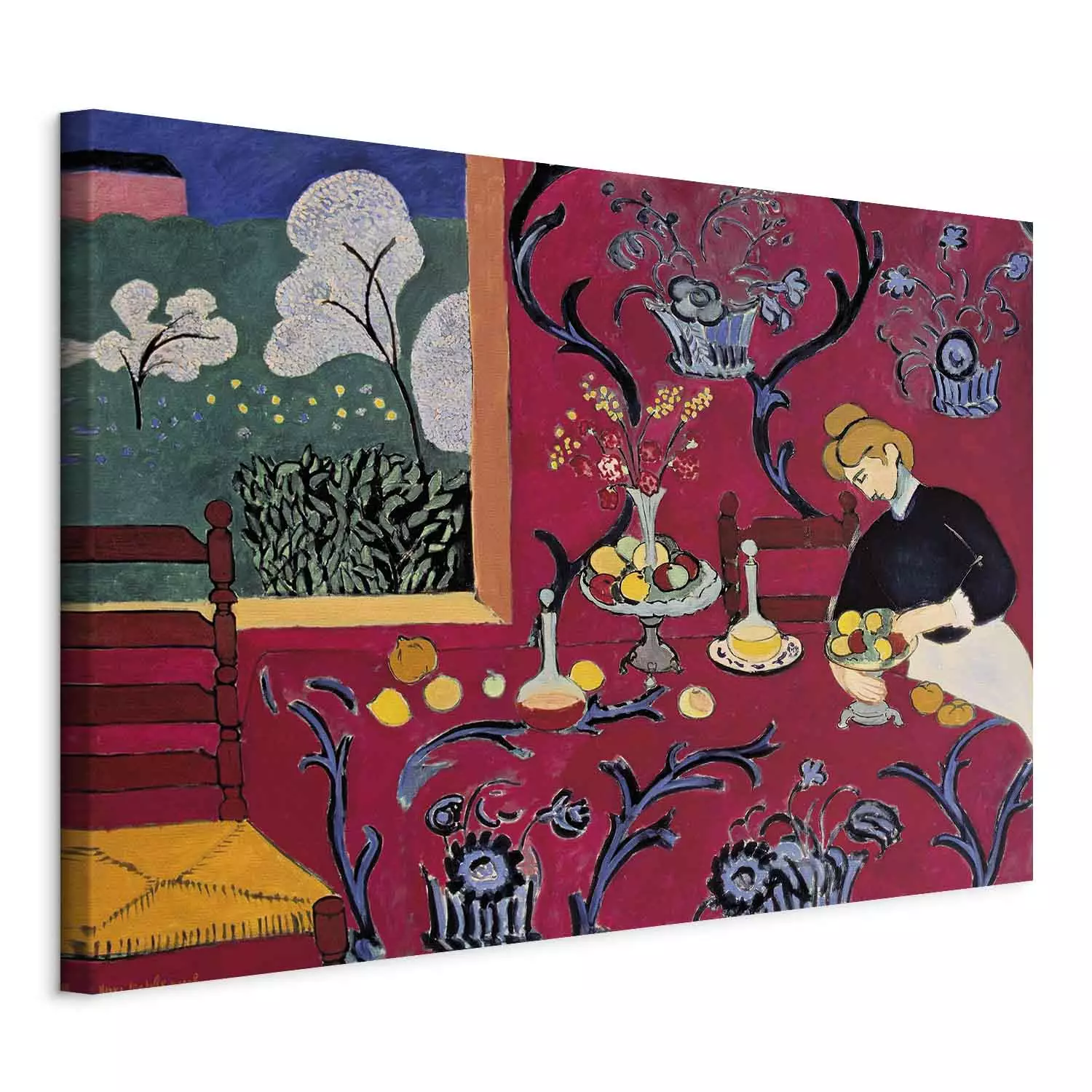 Art Reproduction Henri Matisse - Red Room (Harmony in Red)