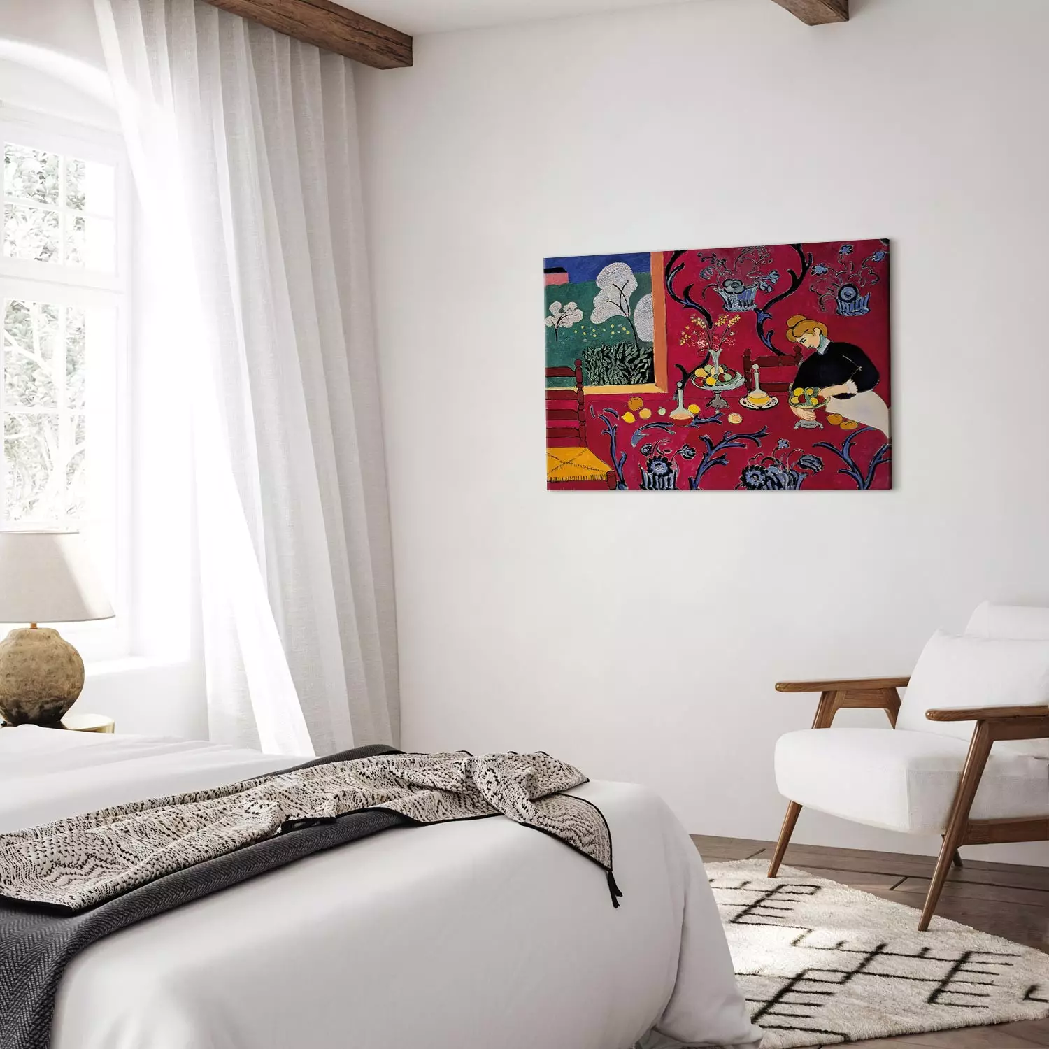 Art Reproduction Henri Matisse - Red Room (Harmony in Red)