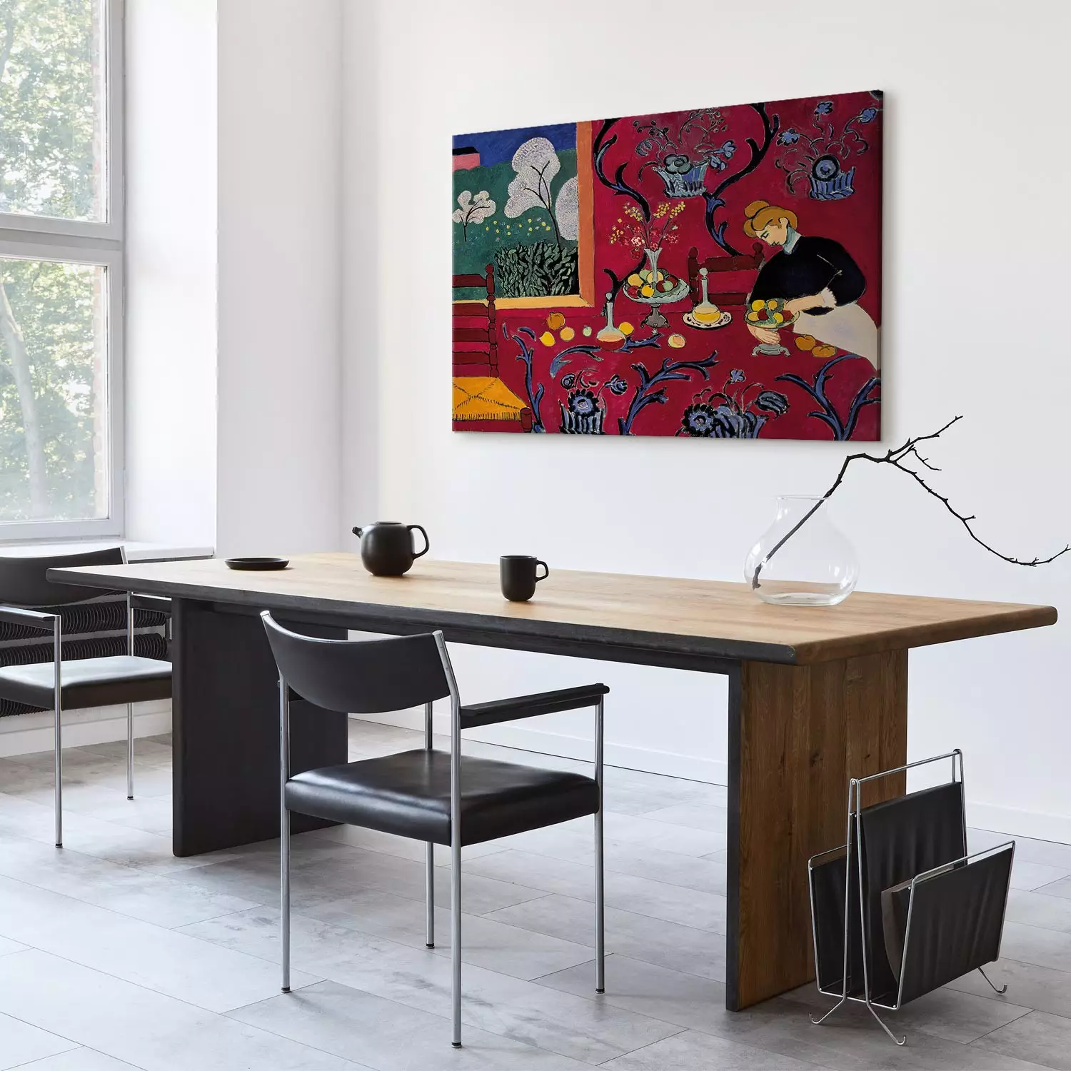 Art Reproduction Henri Matisse - Red Room (Harmony in Red)