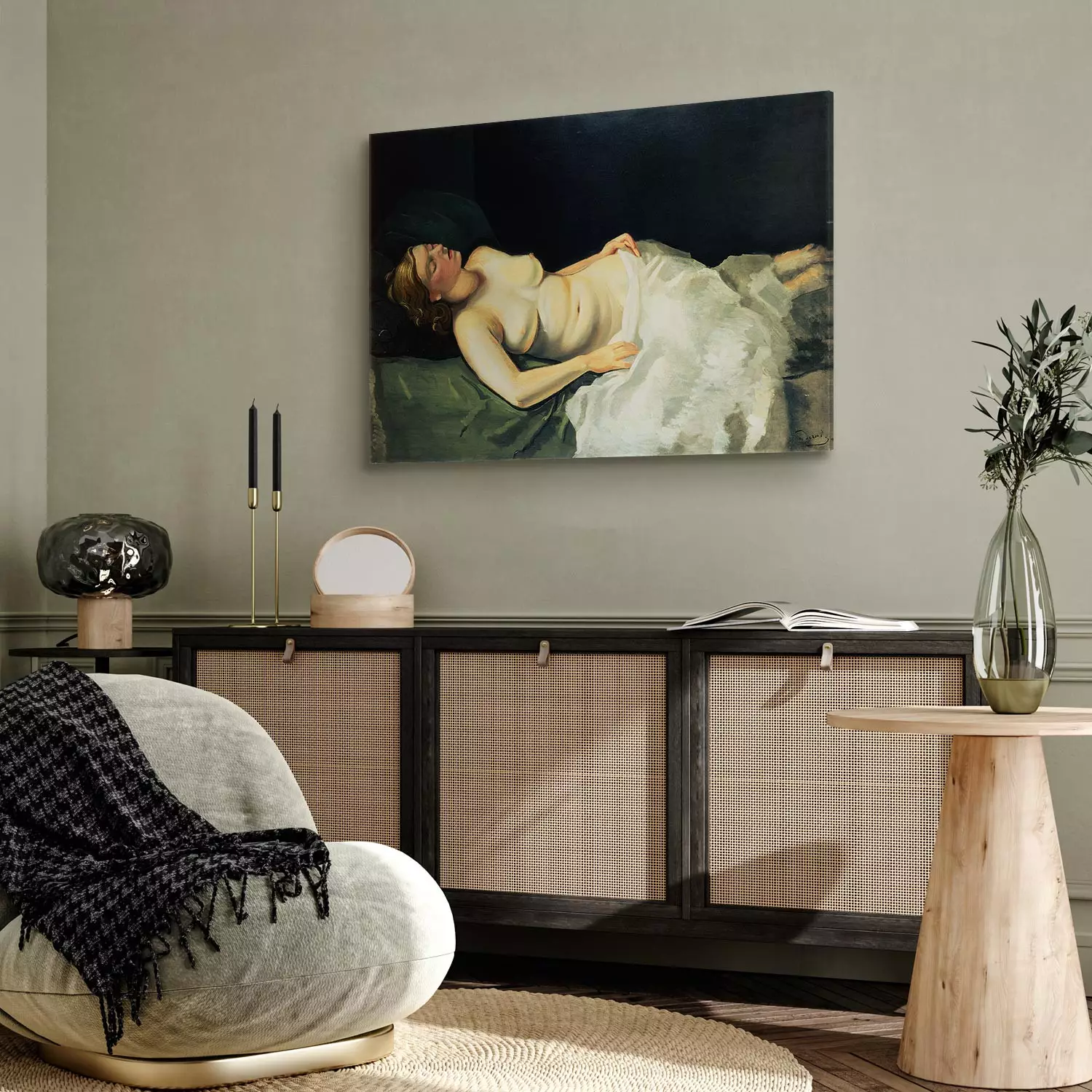 Reproduction Painting André Derain - Blonde Nude Sleeping