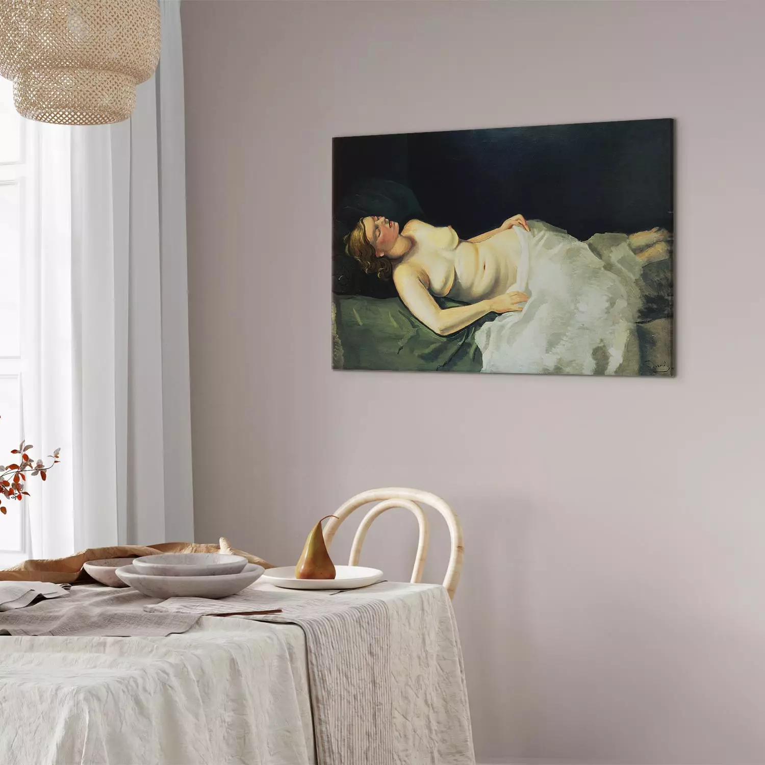 Reproduction Painting André Derain - Blonde Nude Sleeping