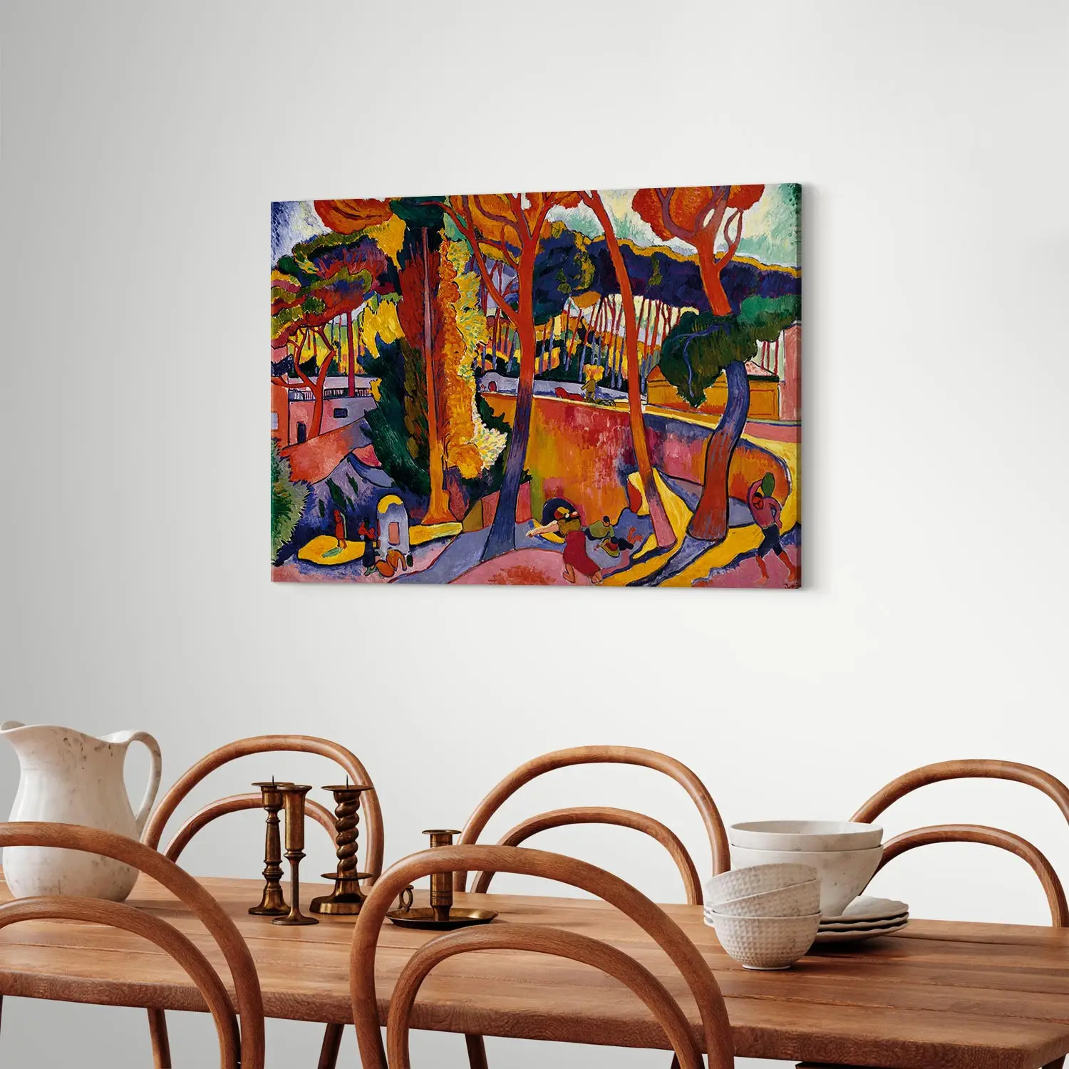 Art Reproduction André Derain - The Turning Road, L'Estaque - bimago