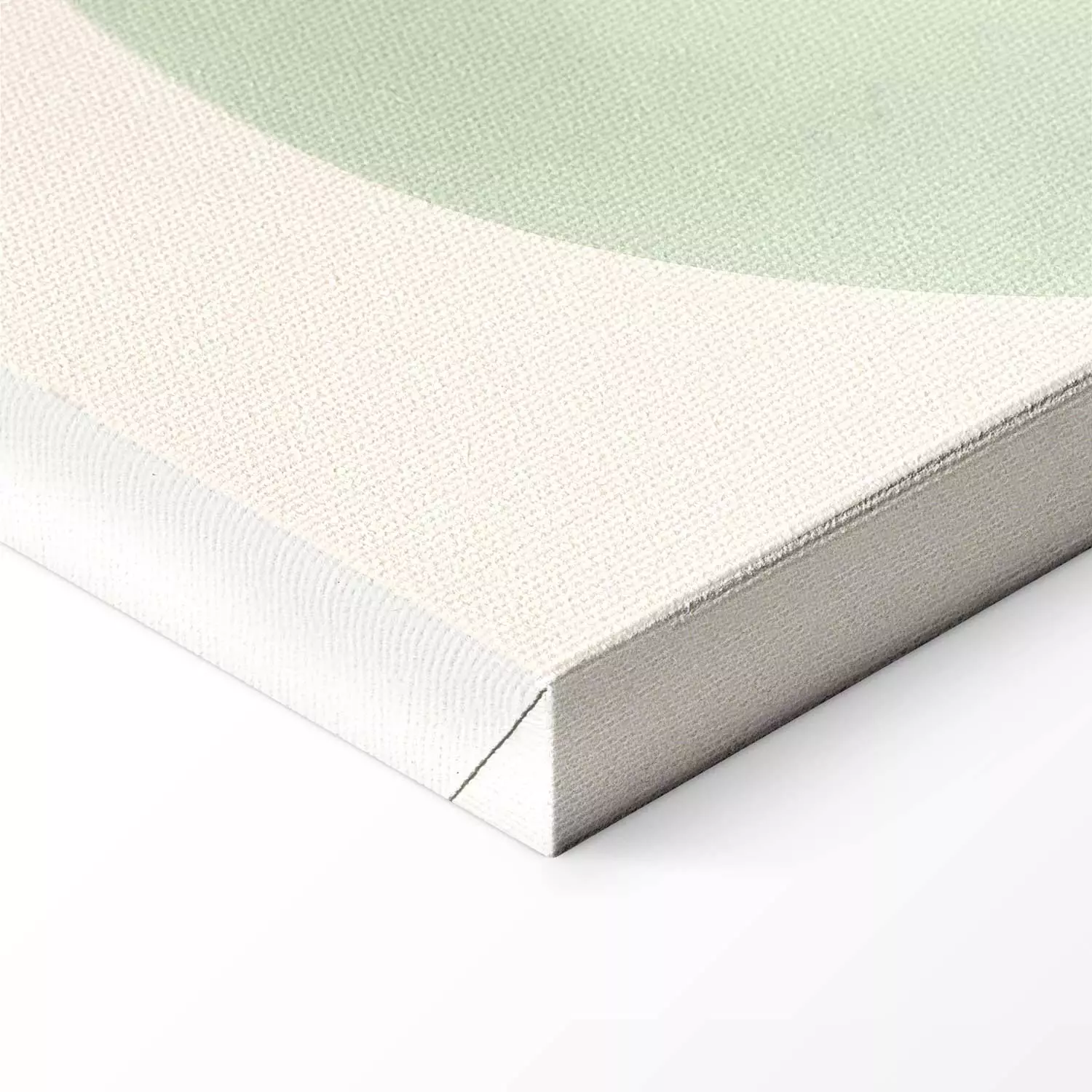 Canvas Art Print Colorful Lightness - transparent blotches in a pastel composition