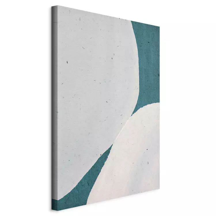 Quiet Divisions - soft boundaries between white and saturated color