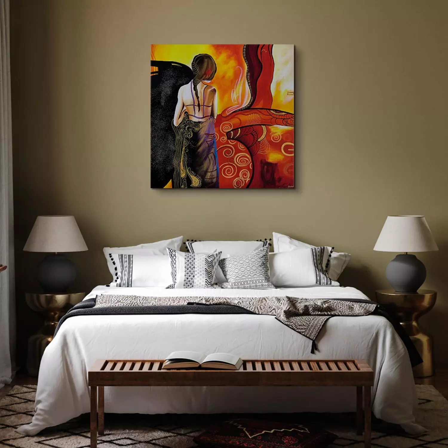Canvas Art Print Loneliness