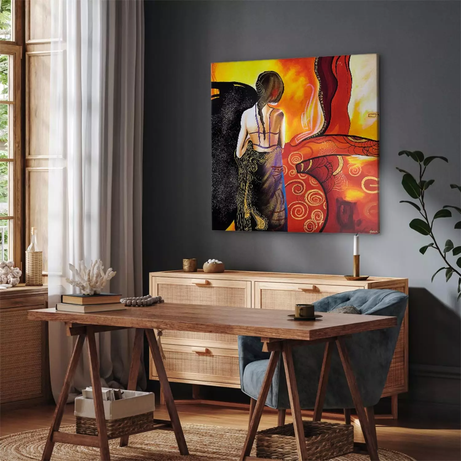 Canvas Art Print Loneliness